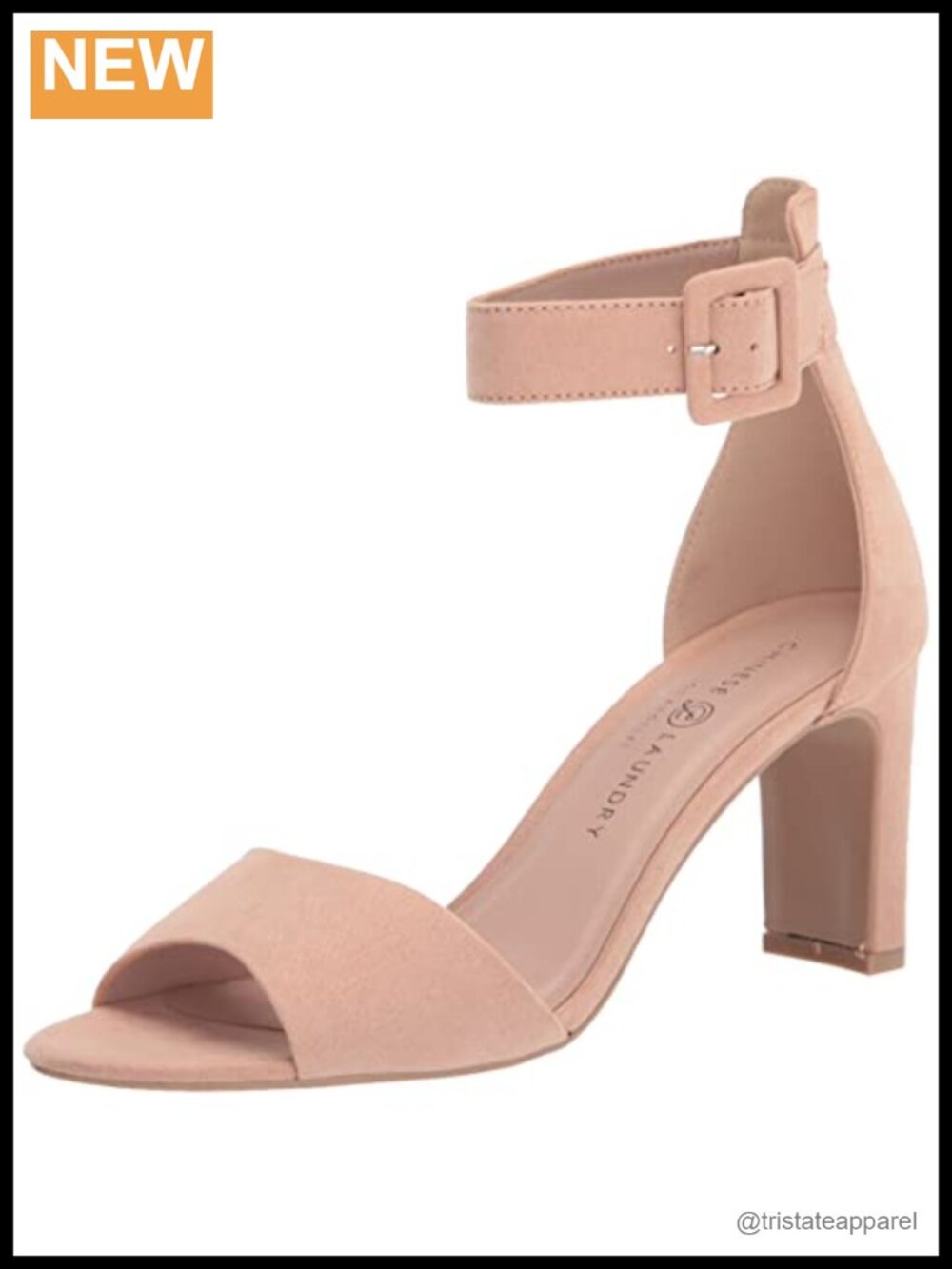 Suede Heeled Sandal Ankle Strap Open Toe Casual Wedding Shoe
